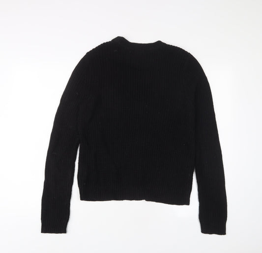 Womens UK Size M H&M Black Pullover Jumper