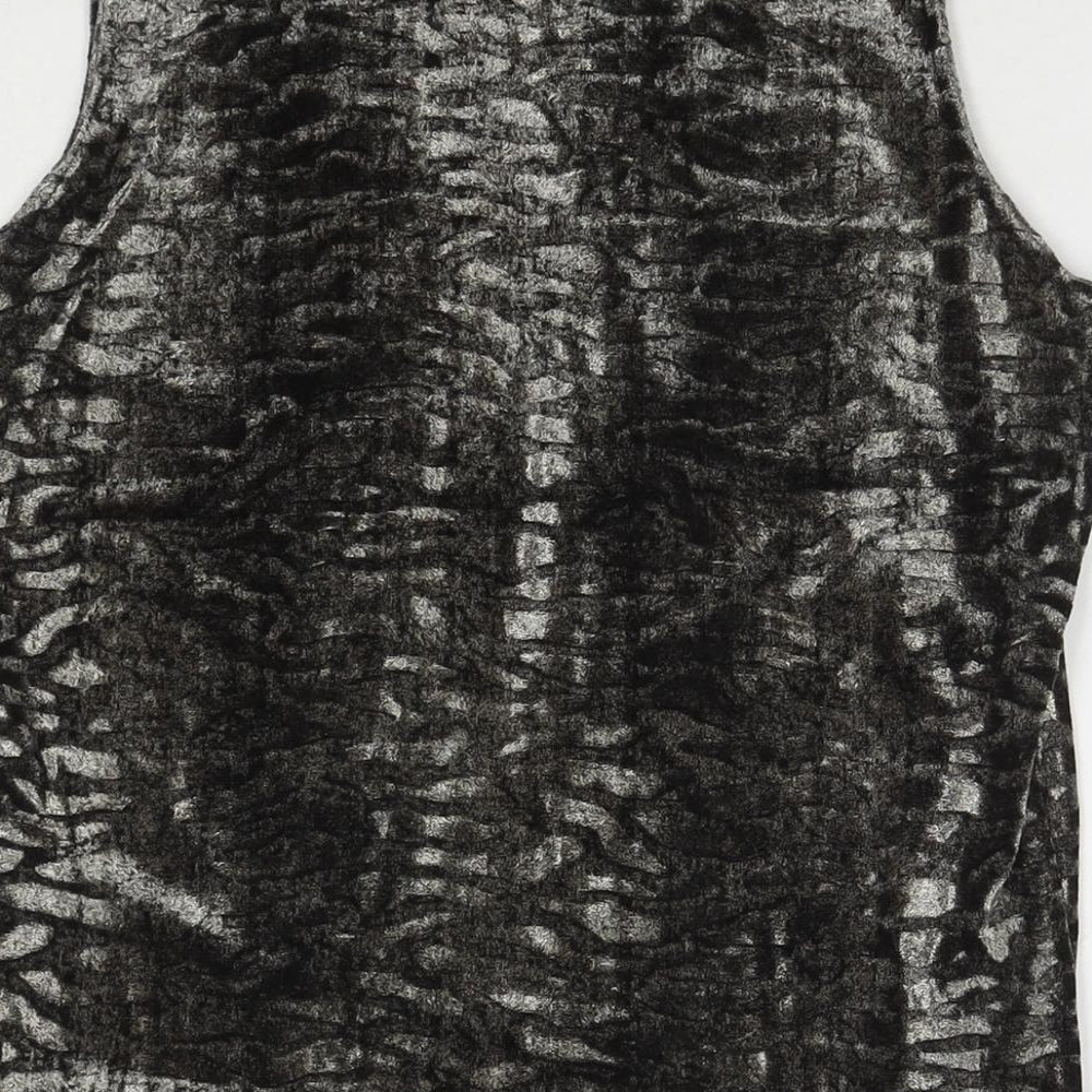 Womens UK Size L OPUS Grey Basic Tank