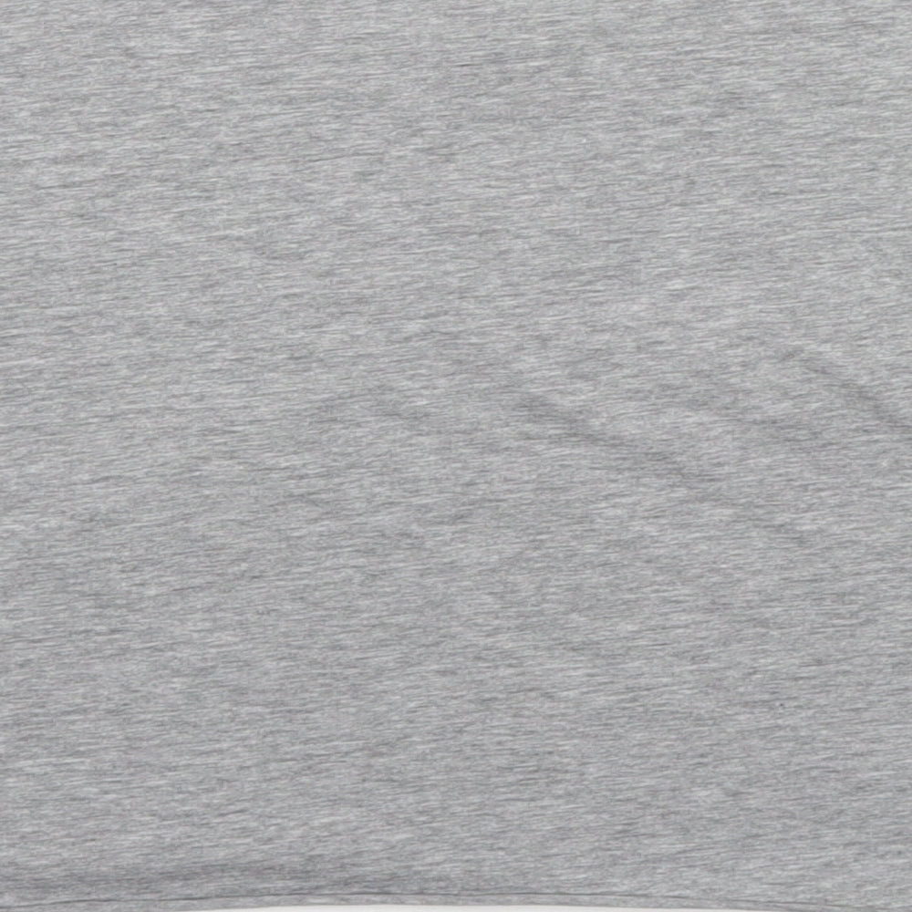 Womens UK Size M Lefties Grey Cropped T-Shirt