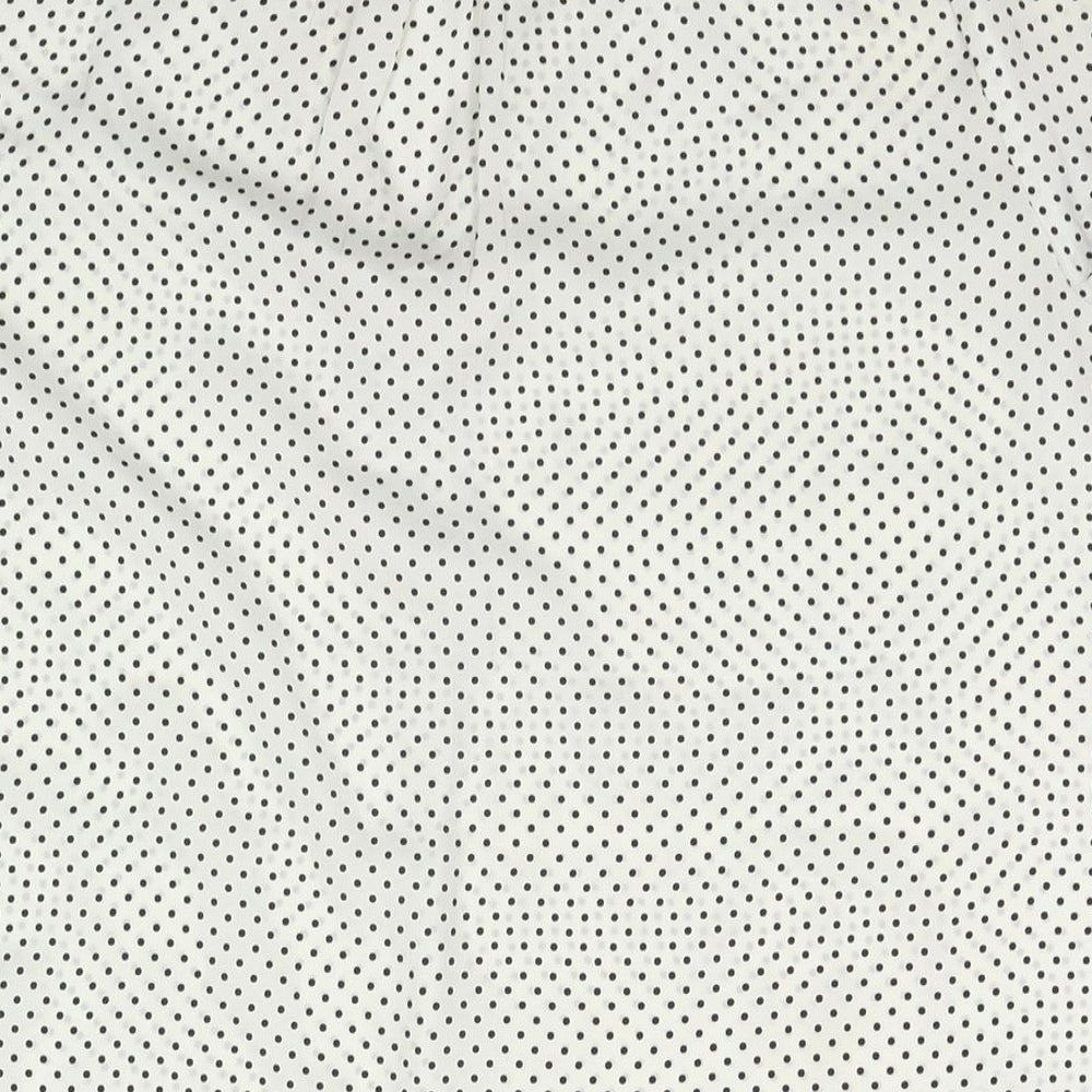 Womens UK Size 12 Marks and Spencer White Basic Blouse