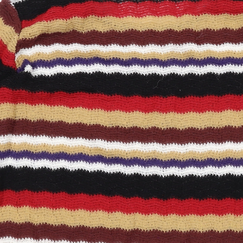 Womens UK Size 10 Damart Multicoloured Pullover Jumper