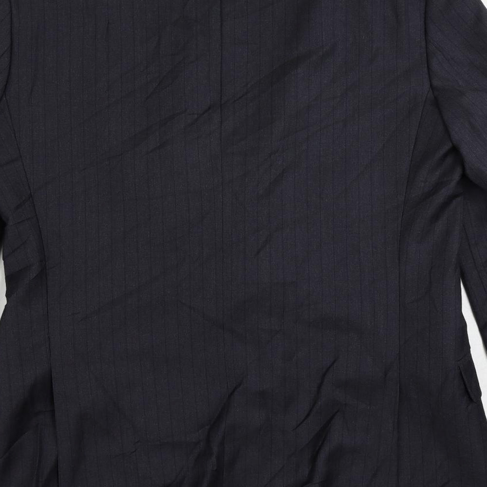 Mens UK Size 42 Marks and Spencer Regular Blue Suit Jacket