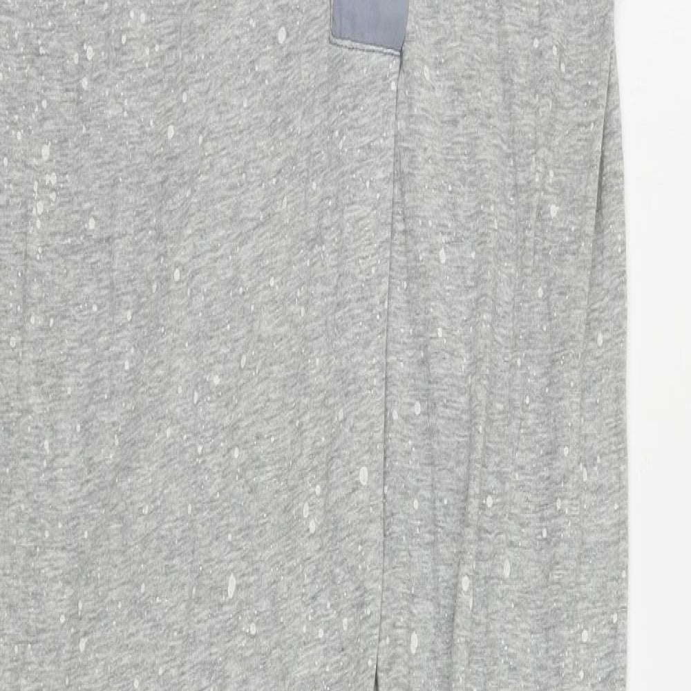 G-Star Raw Womens Grey Cotton Tank Dress Size L Scoop Neck Pullover