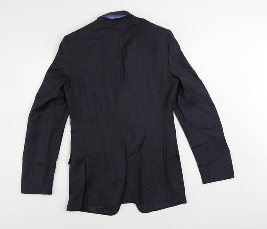 Mens UK Size 38 Marks and Spencer Regular Blue Suit Jacket