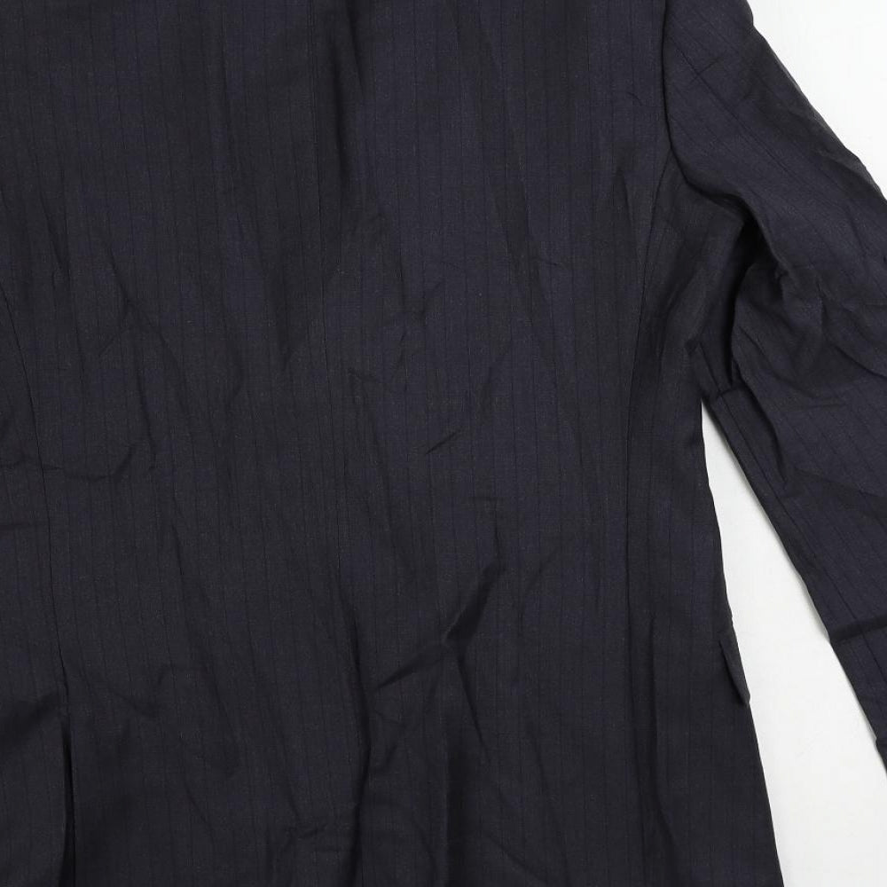 Mens UK Size 38 Marks and Spencer Regular Blue Suit Jacket