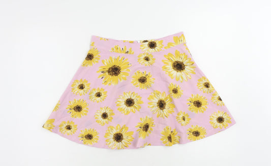 Womens UK Size M ROMWE Skater Skirt