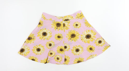 Womens UK Size M ROMWE Skater Skirt