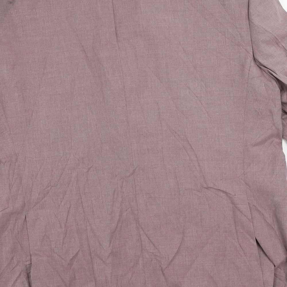 Mens UK Size 40 Marks and Spencer Regular Purple Suit Jacket