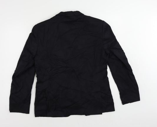 Mens UK Size 40 Marks and Spencer Regular Black Suit Jacket