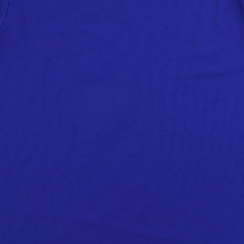 Quiz Womens Blue Polyester Shift Size 24 Boat Neck Pullover - Contrasting Trim