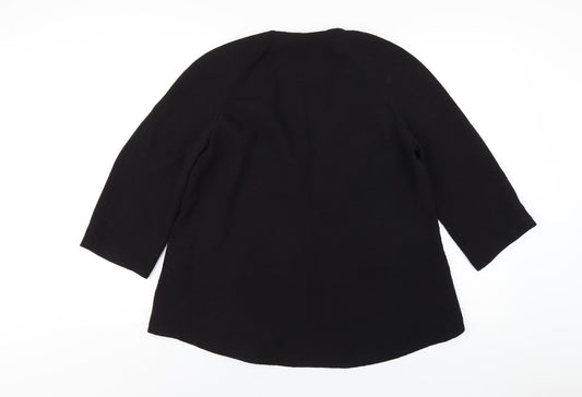 Womens UK Size 12 Marks and Spencer Black Jacket