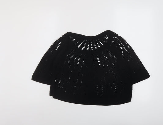 Womens UK Size M Principles Black Shrug Jumper