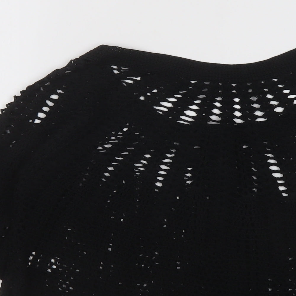Womens UK Size M Principles Black Shrug Jumper