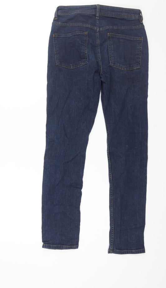 Denim & Co. Mens Blue Cotton Skinny Jeans Size 28 in L30 in Regular Zip