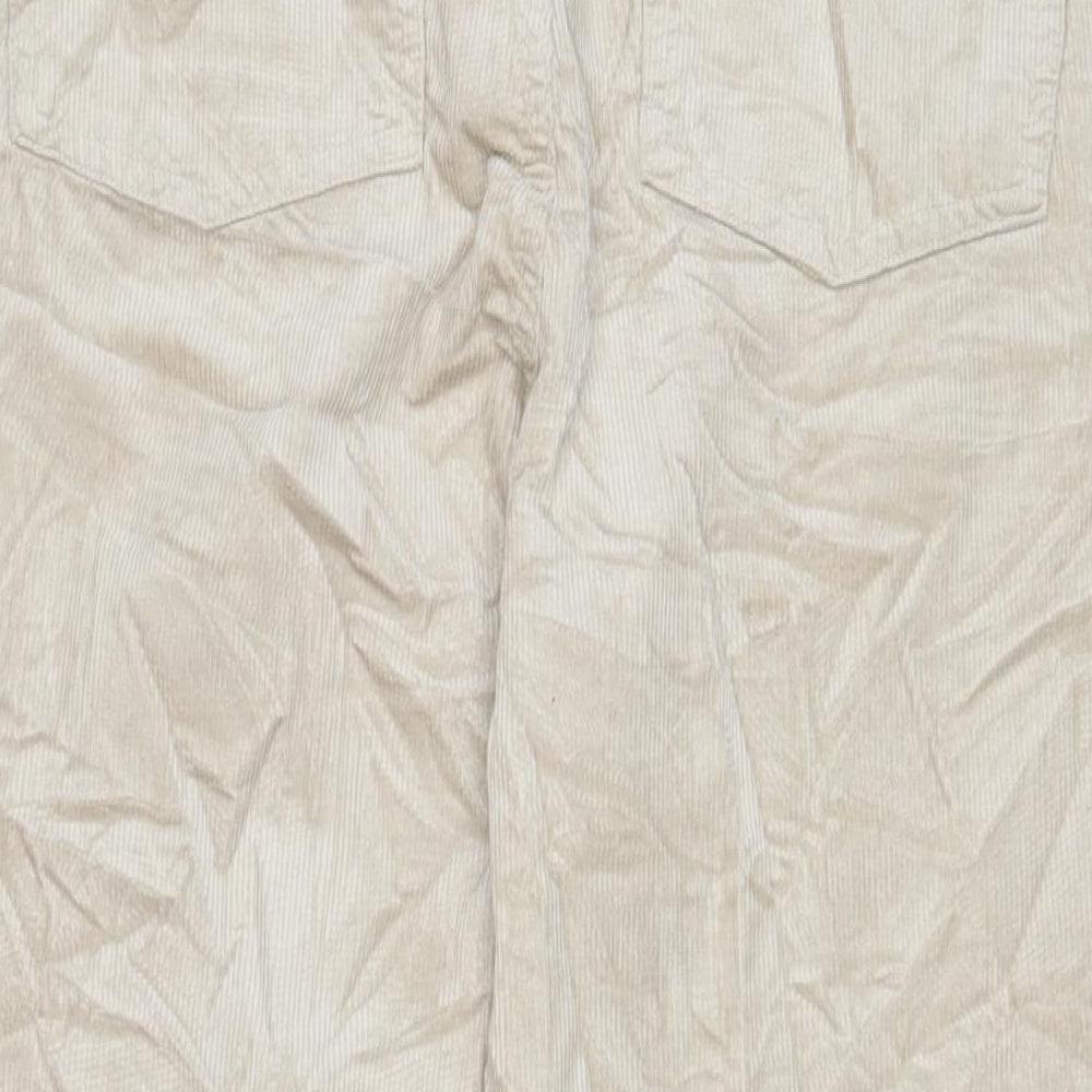 Womens UK Size 18 Per Una Regular Fit Beige Trousers