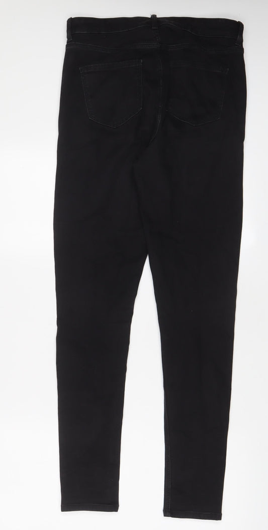 Womens UK Size 12 Marks and Spencer Regular Fit Skinny Black Jeans