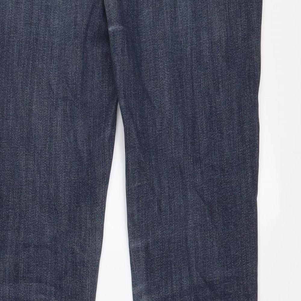 Levi's Womens Blue Cotton Skinny Jeans Size 28 in L28 in Regular Zip