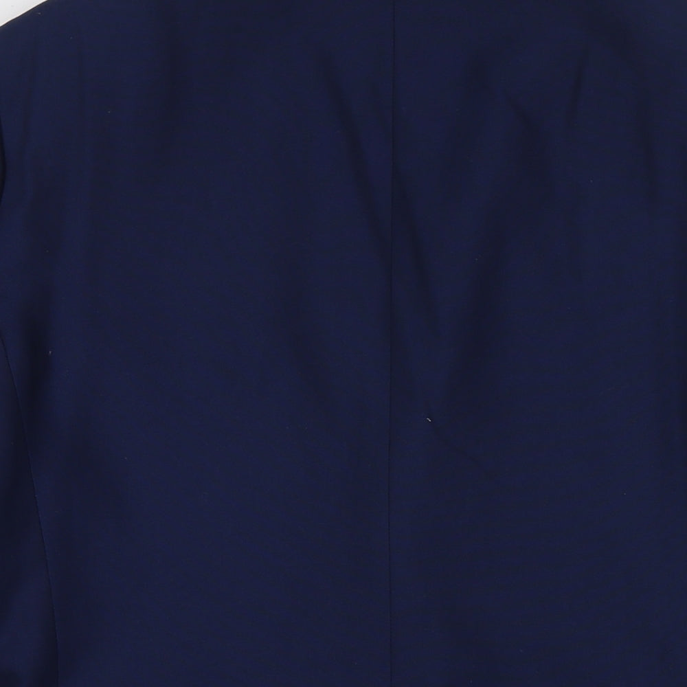 Mens UK Size 42 One Six 5ive Regular Blue Suit Jacket