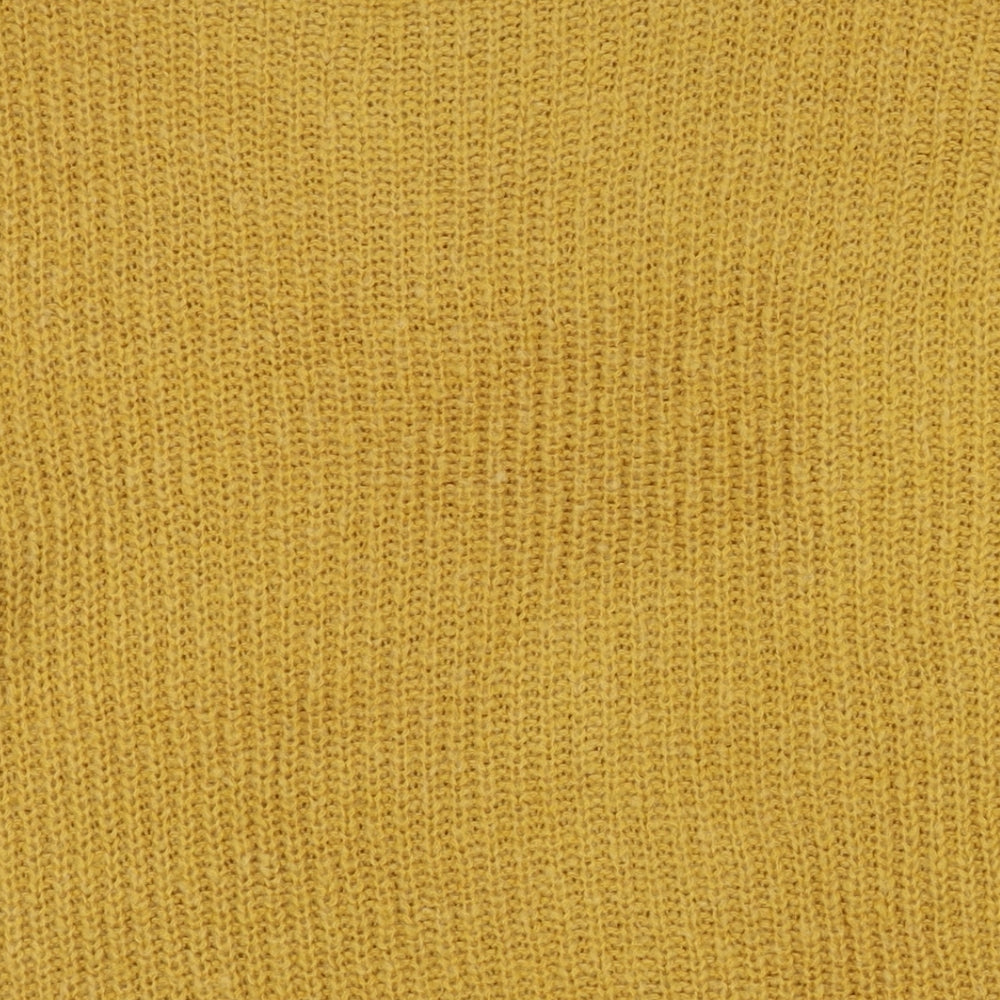 Womens UK Size M New Look Yellow Pullover Jumper