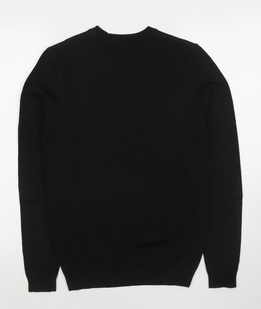 Womens UK Size 2XS ASOS Black Pullover Jumper