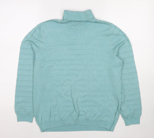 Womens UK Size M Bonmarché Blue Pullover Jumper