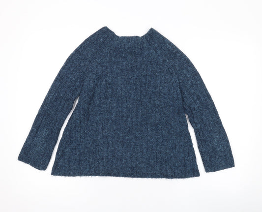 Womens UK Size 12 NEXT Blue Pullover Jumper