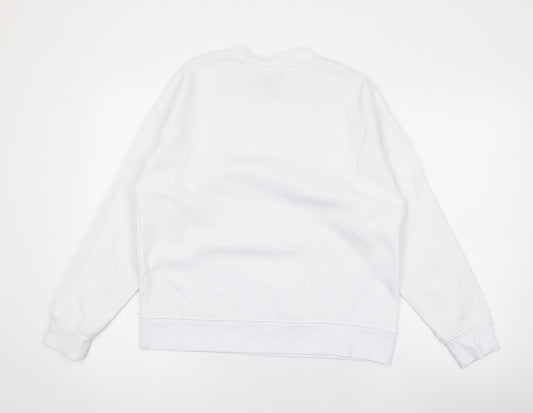 Womens UK Size XS Disney White Pullover Sweatshirt