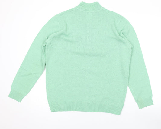Womens UK Size 18 Charmance Green Pullover Jumper