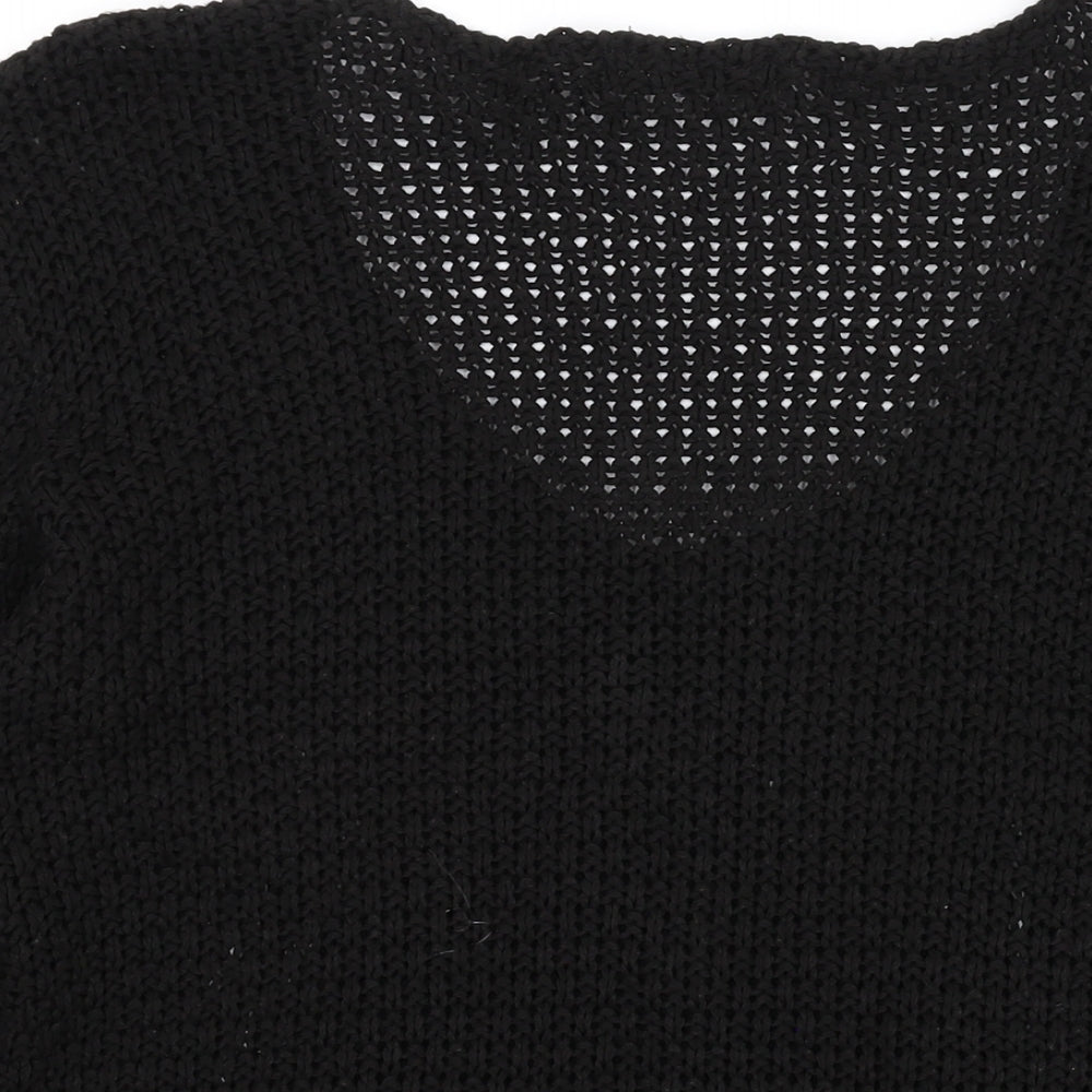 Womens UK Size S Alexara Black Cardigan Jumper
