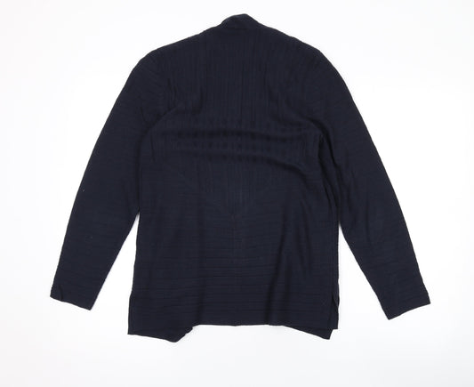 Womens UK Size 10 Olsen Blue Cardigan Jumper
