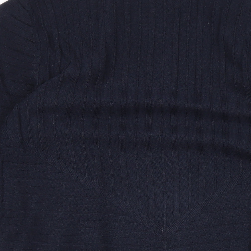 Womens UK Size 10 Olsen Blue Cardigan Jumper