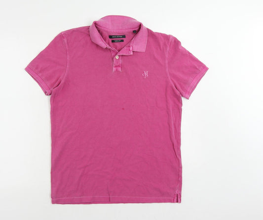 Womens UK Size M Marc O'Polo Pink Basic Polo