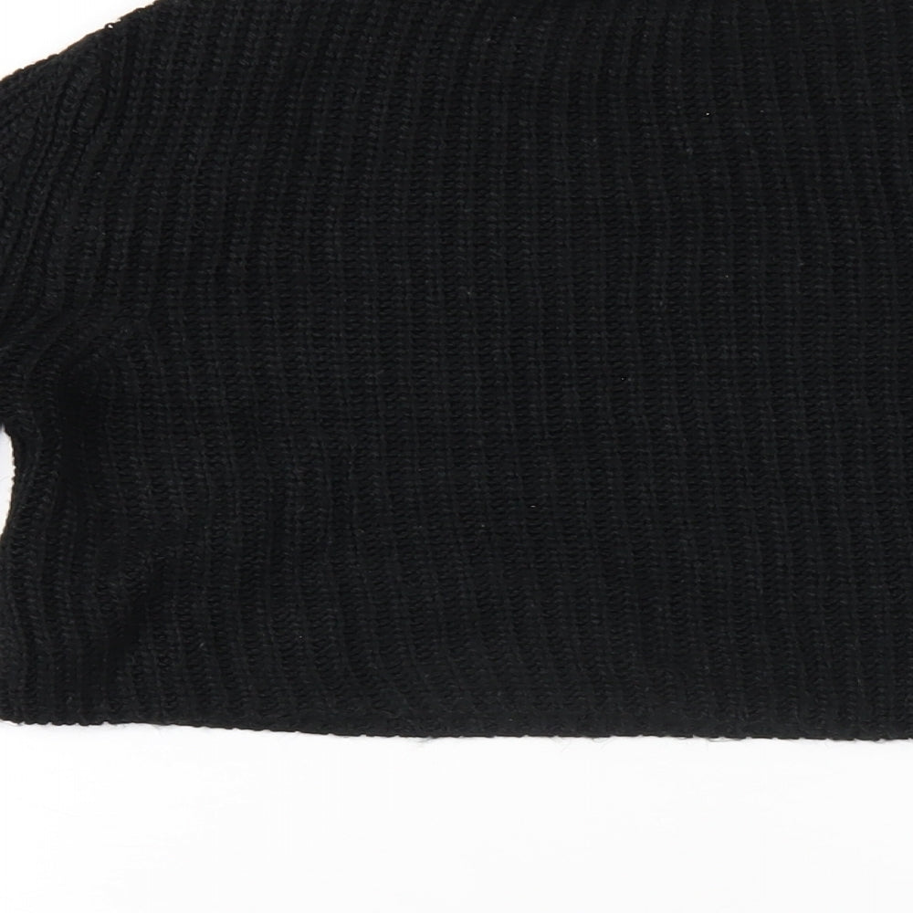 Womens UK Size 10 Miss Selfridge Black Pullover Jumper