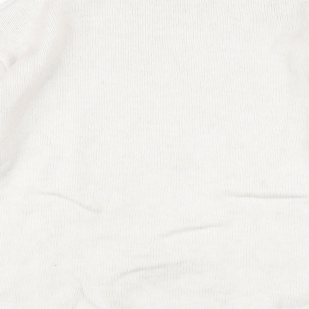 Womens UK Size XS Marks and Spencer Beige Pullover Jumper