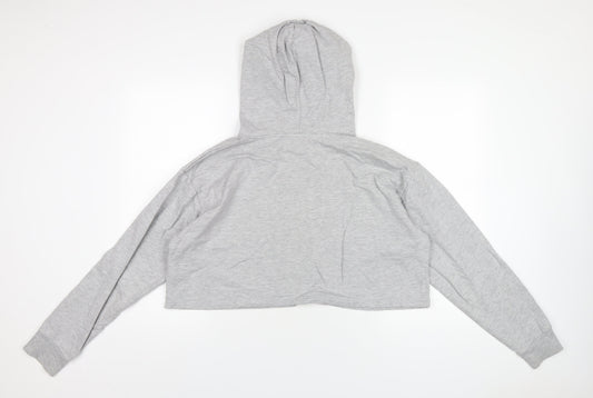 Womens UK Size 12 Friends Grey Pullover Hoodie