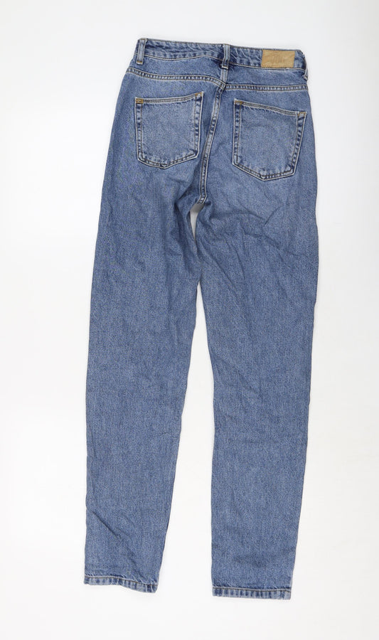 BDG Womens Blue Cotton Mom Jeans Size 24 in L29 in Regular Button