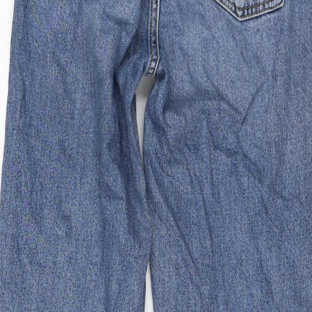 BDG Womens Blue Cotton Mom Jeans Size 24 in L29 in Regular Button