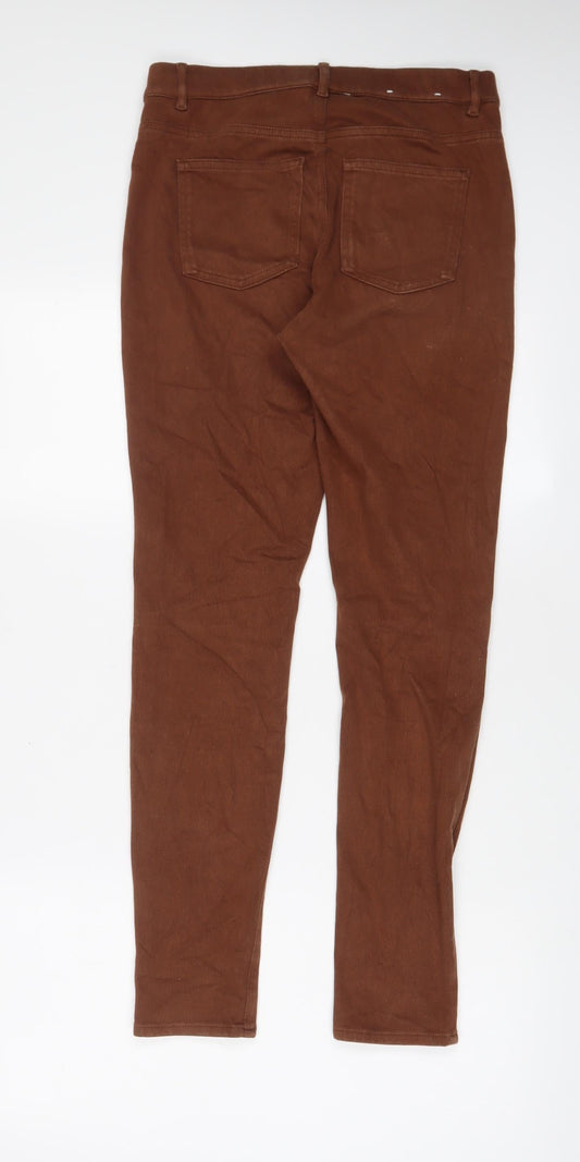 Uniqlo Womens Brown Cotton Jegging Jeans Size 28 in L29 in Regular
