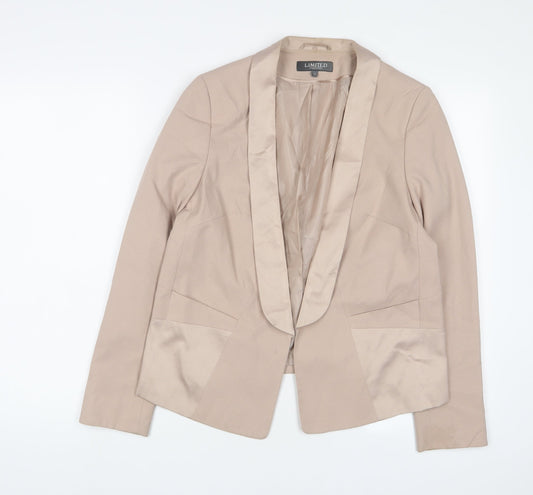 Womens UK Size 10 Limited Collection Beige Jacket