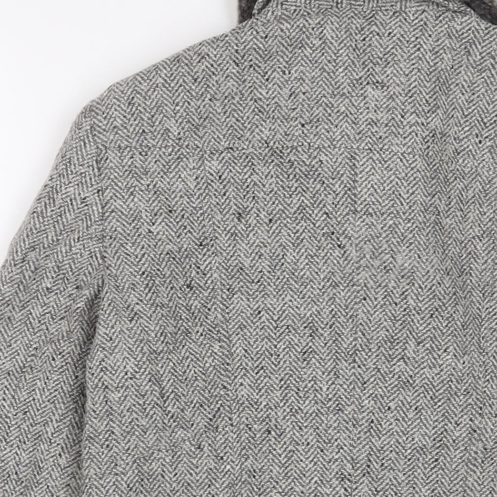 Gerry Weber Womens Grey Jacket Size 12 Zip