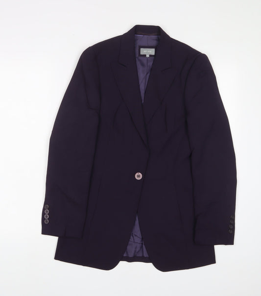 Womens UK Size 8 Per Una Regular Purple Suit Jacket