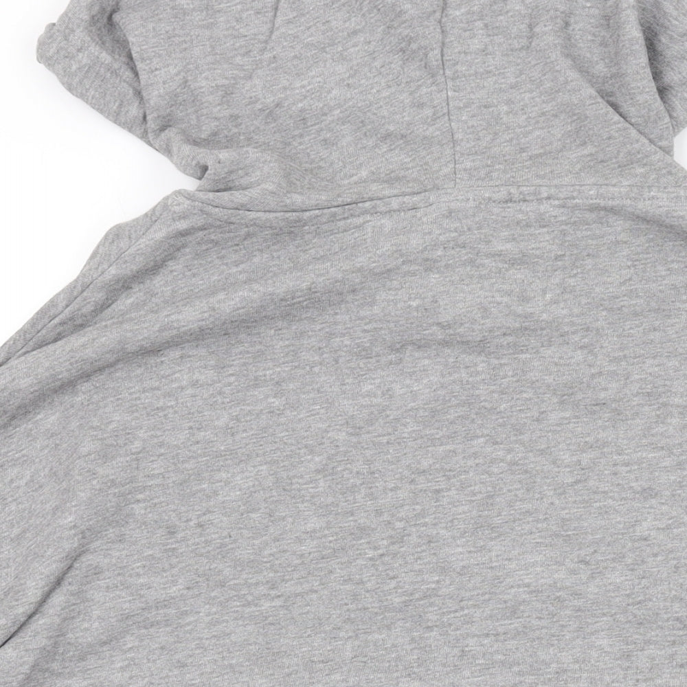 Womens UK Size 6 ASOS Grey Pullover Hoodie