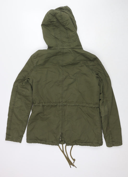 Clockhouse Womens Green Jacket Size 10 Zip