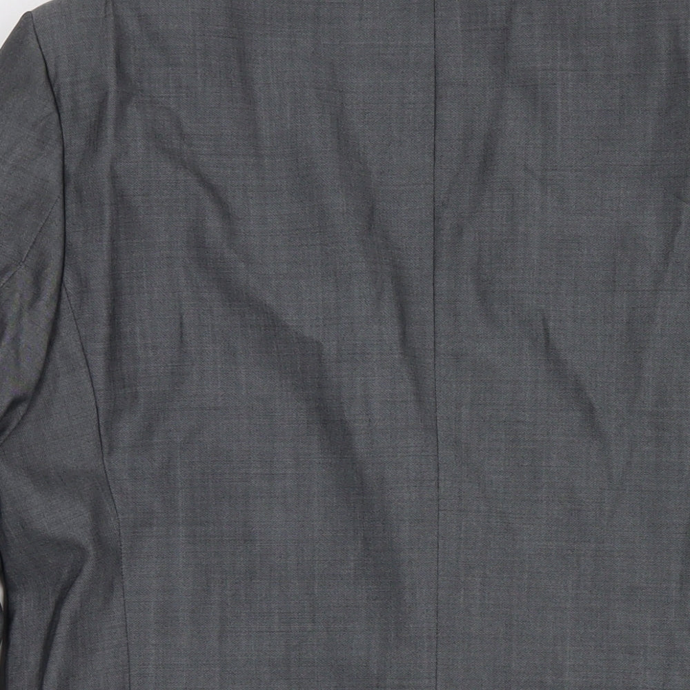 Mens UK Size 40 Marks and Spencer Regular Grey Suit Jacket