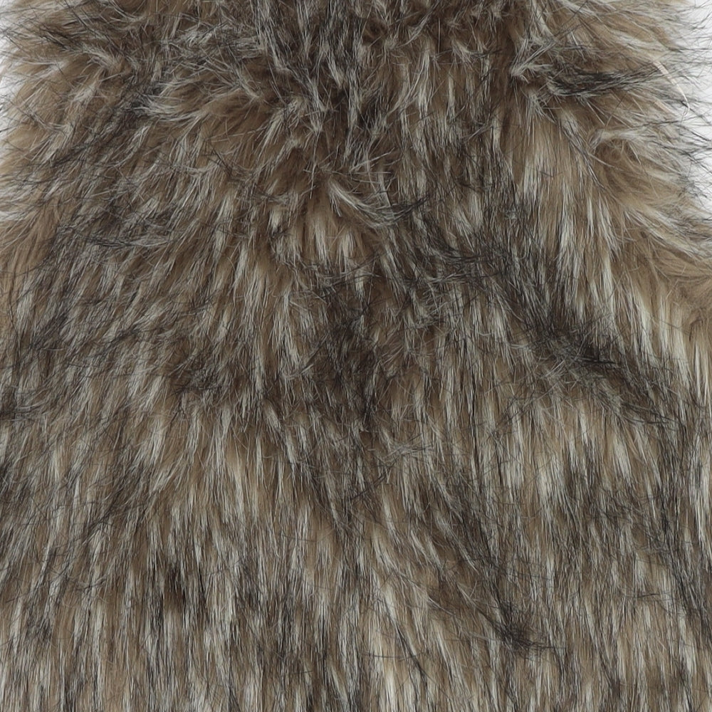 F&F Womens Brown Gilet Waistcoat Size S