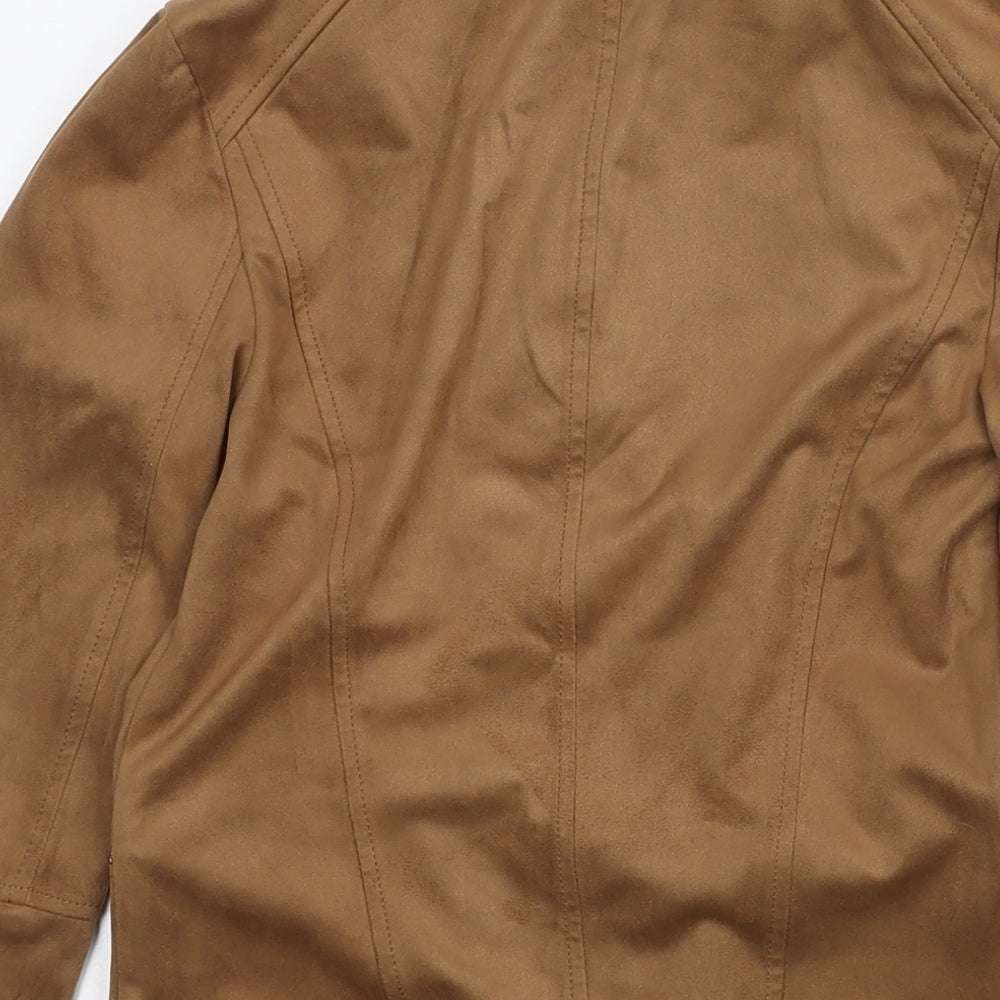 Womens UK Size S Pimkie Brown Jacket