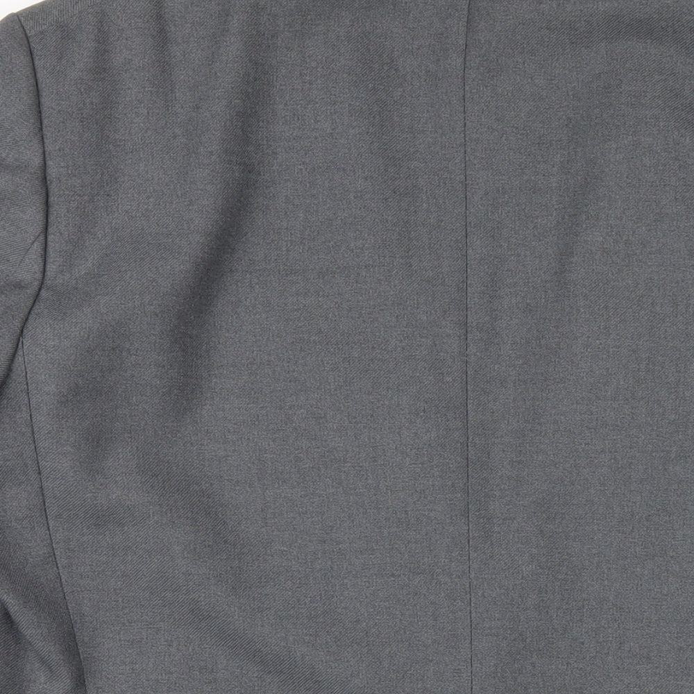 Mens UK Size 46 Dunn & Co Regular Grey Suit Jacket