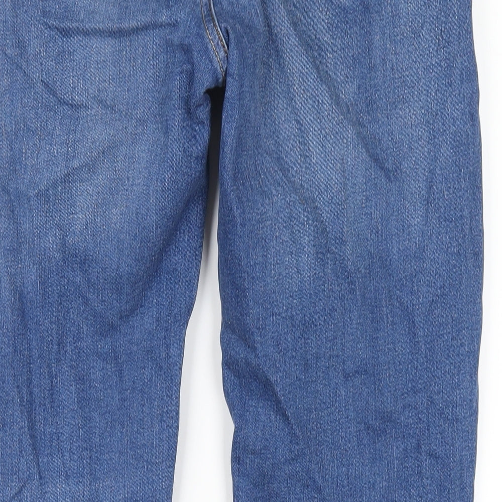 Mens UK Size 28 in River Island Regular Fit Skinny Blue Jeans
