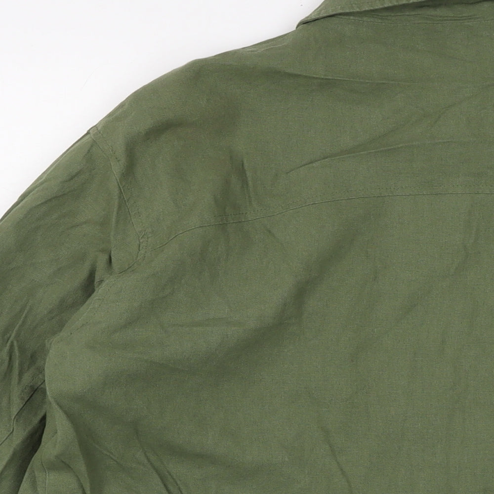 Womens UK Size S Zara Green Jacket
