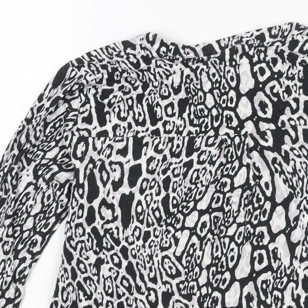 Womens UK Size 8 Marks and Spencer Black Basic Blouse